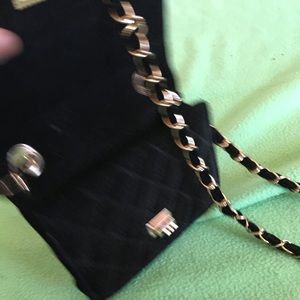 Black mini purse